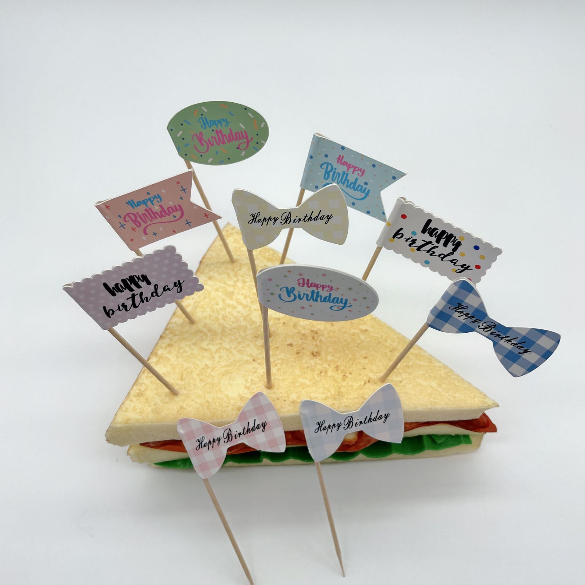 custom flag toothpicks for birthdays